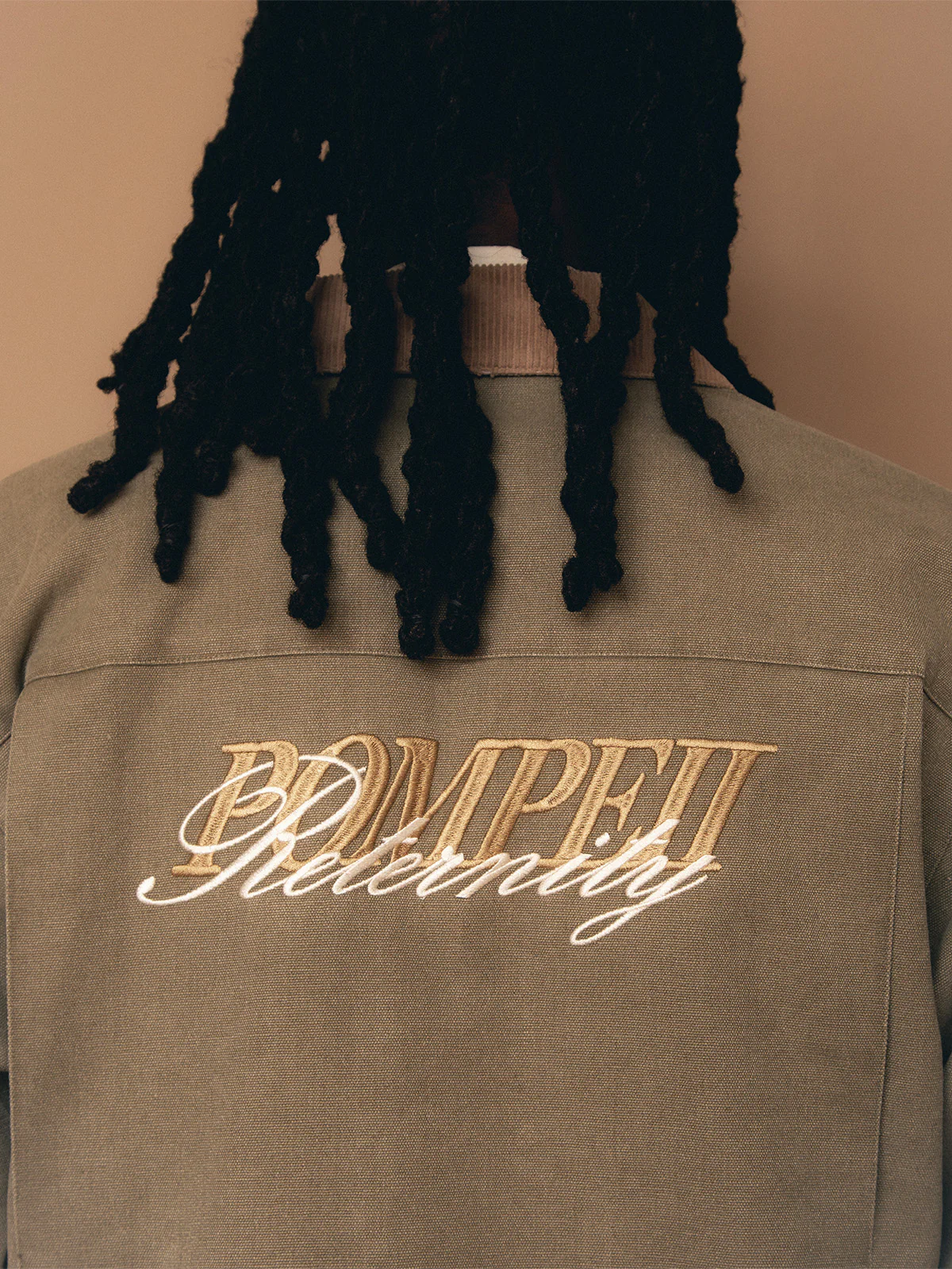 POMPEII X RETERNITY WORKWEAR JACKET - WASHED GREEN - Image 5