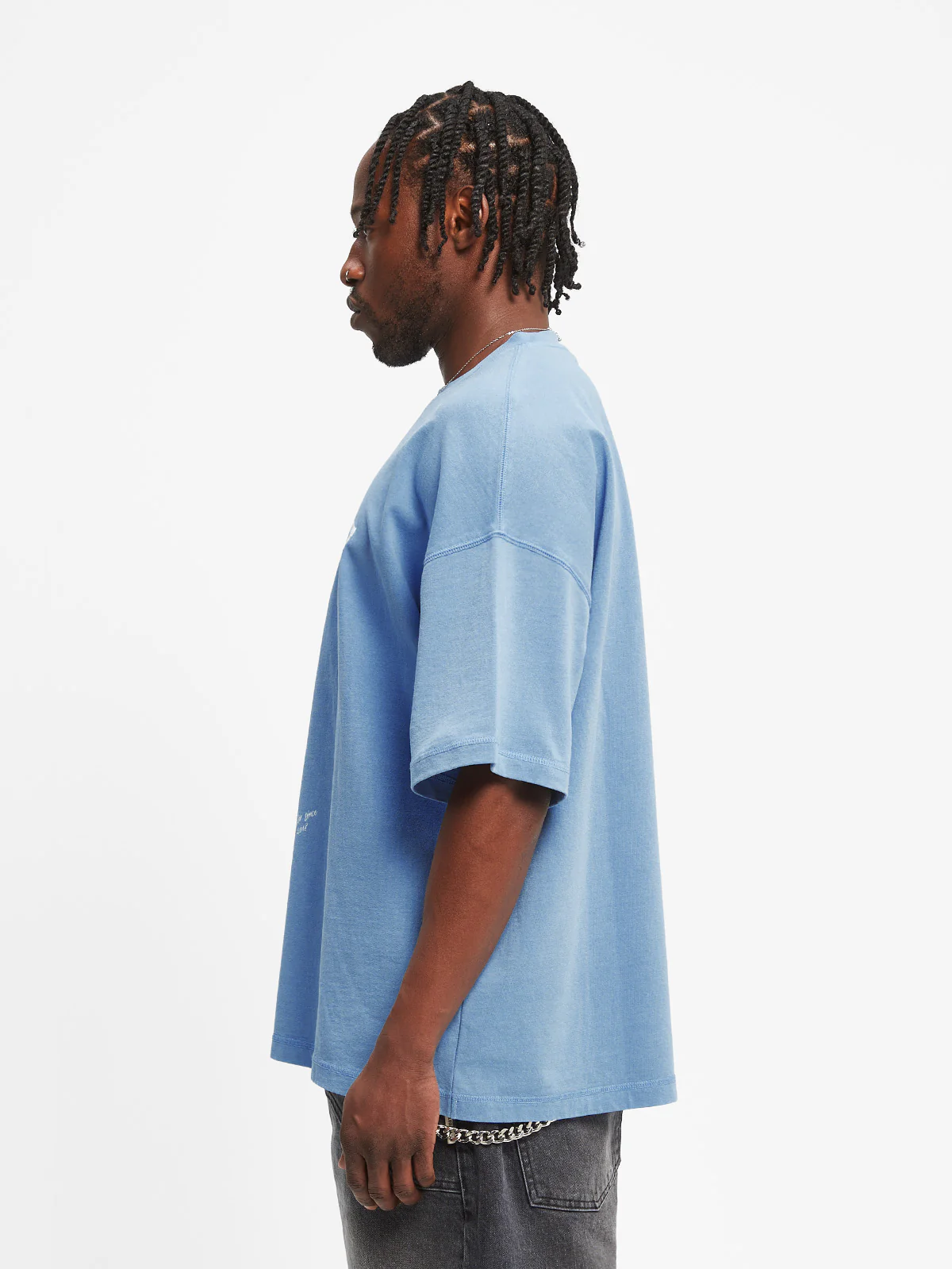 PROMENEUR T-SHIRT - WASHED BLUE - Image 4