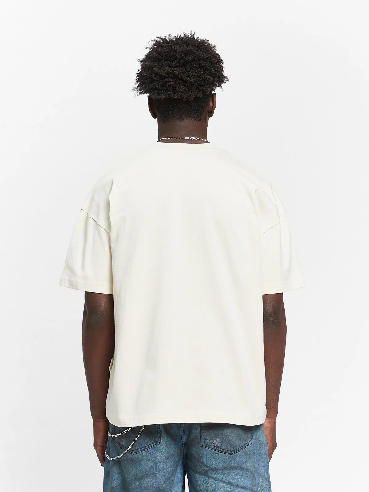 QUOTE T-SHIRT - CREAM - Image 5