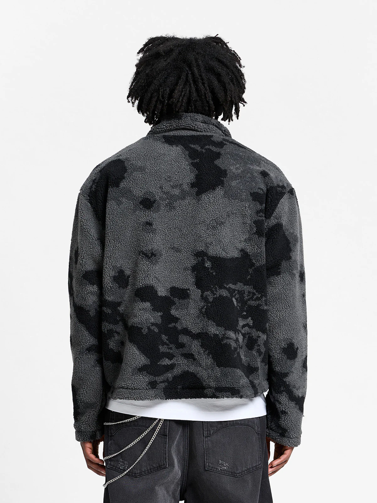 RETERNITY FLEECE JACKET - ACID BLACK - Image 5