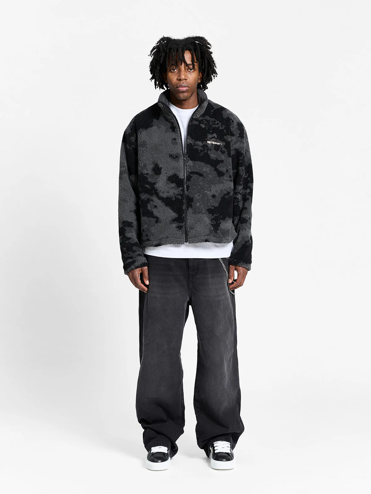 RETERNITY FLEECE JACKET - ACID BLACK - Image 6