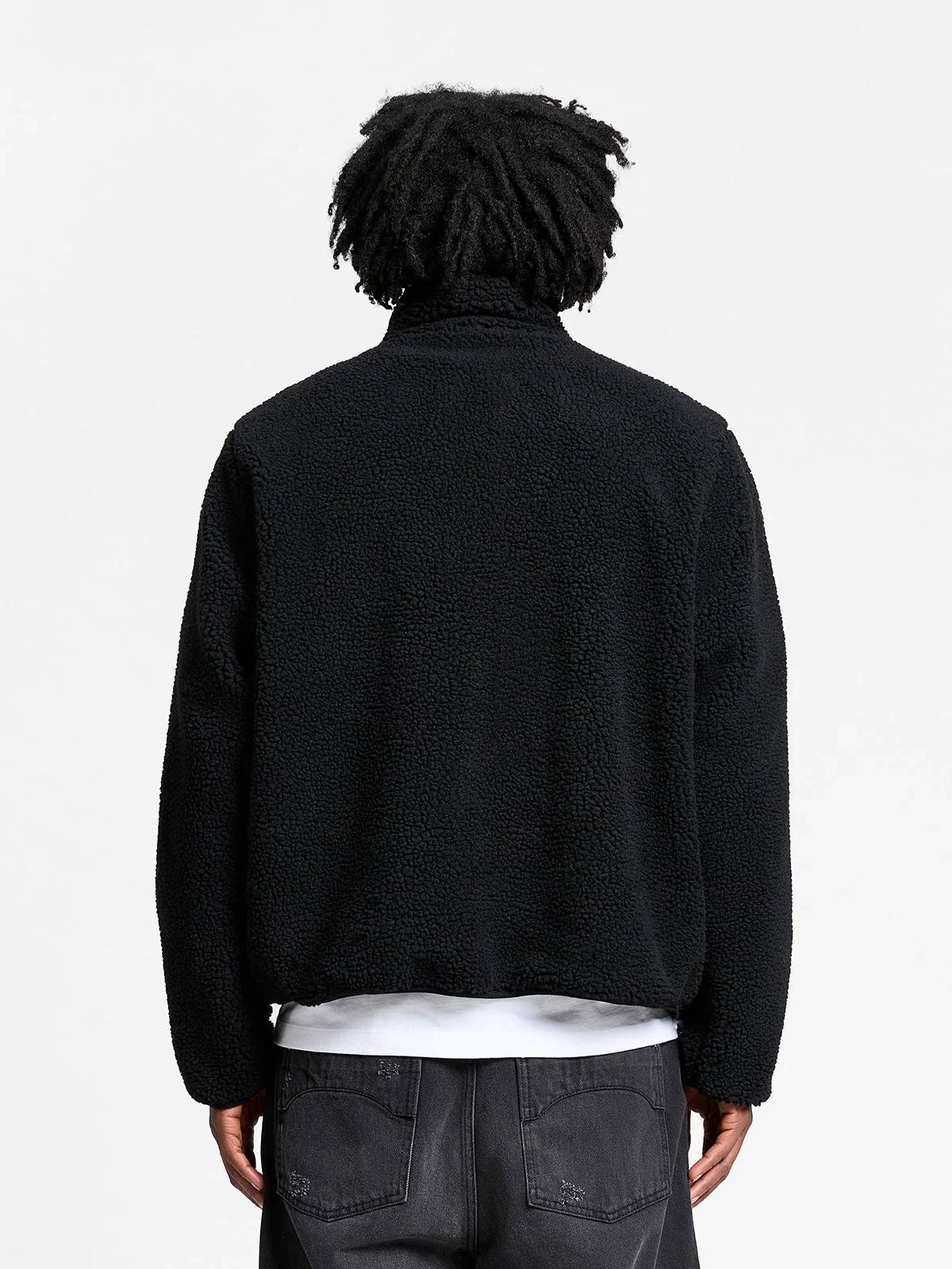 RETERNITY FLEECE JACKET - BLACK - Image 5