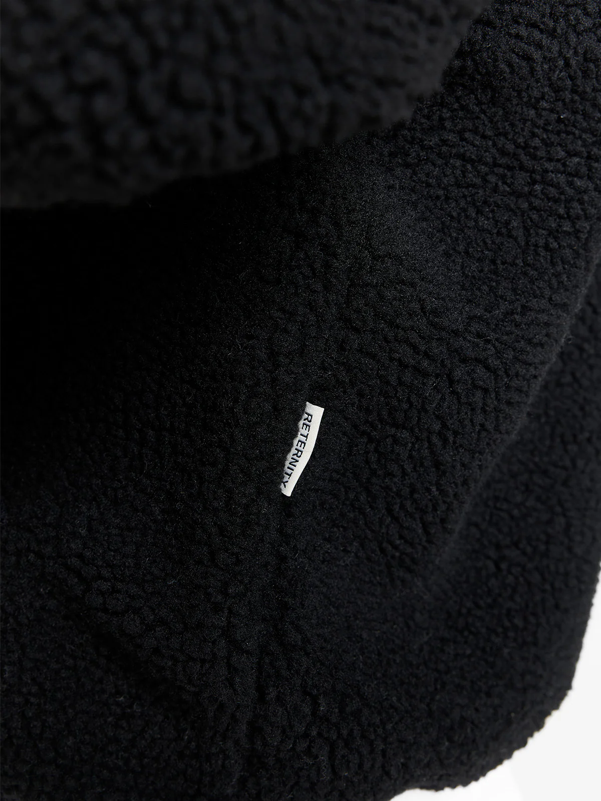 RETERNITY FLEECE JACKET - BLACK - Image 7