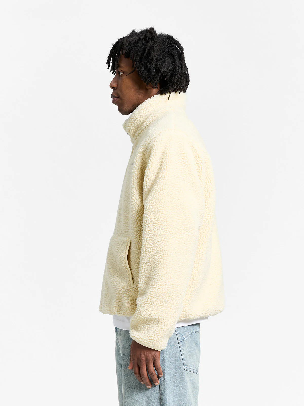 RETERNITY FLEECE JACKET - CREAM - Image 4