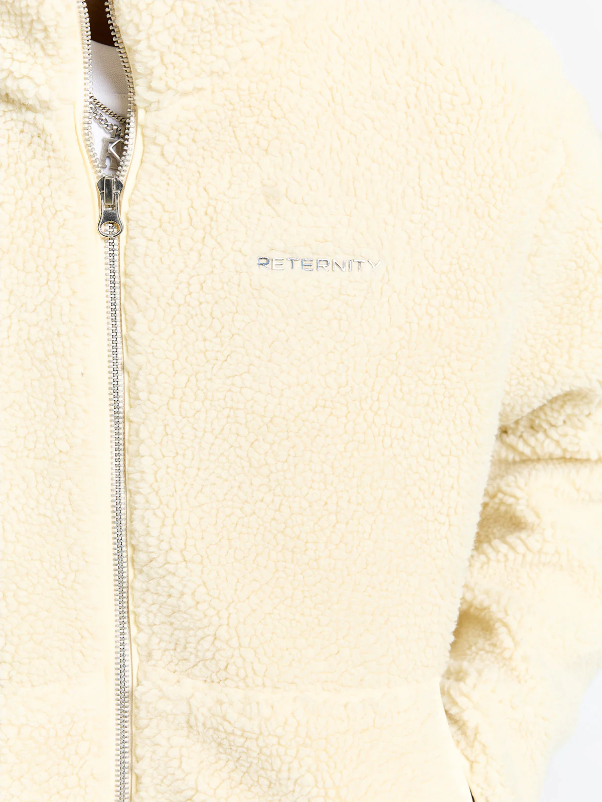 RETERNITY FLEECE JACKET - CREAM - Image 7