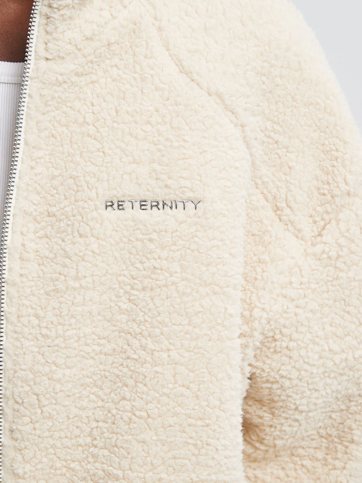 RETERNITY FLEECE JACKET - CREAM - Image 7