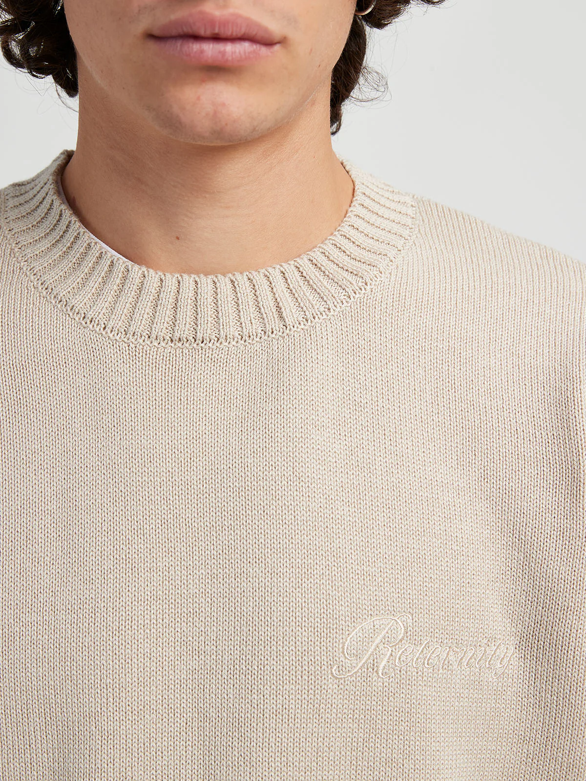 RETERNITY KNIT SWEATER - TAUPE - Image 7