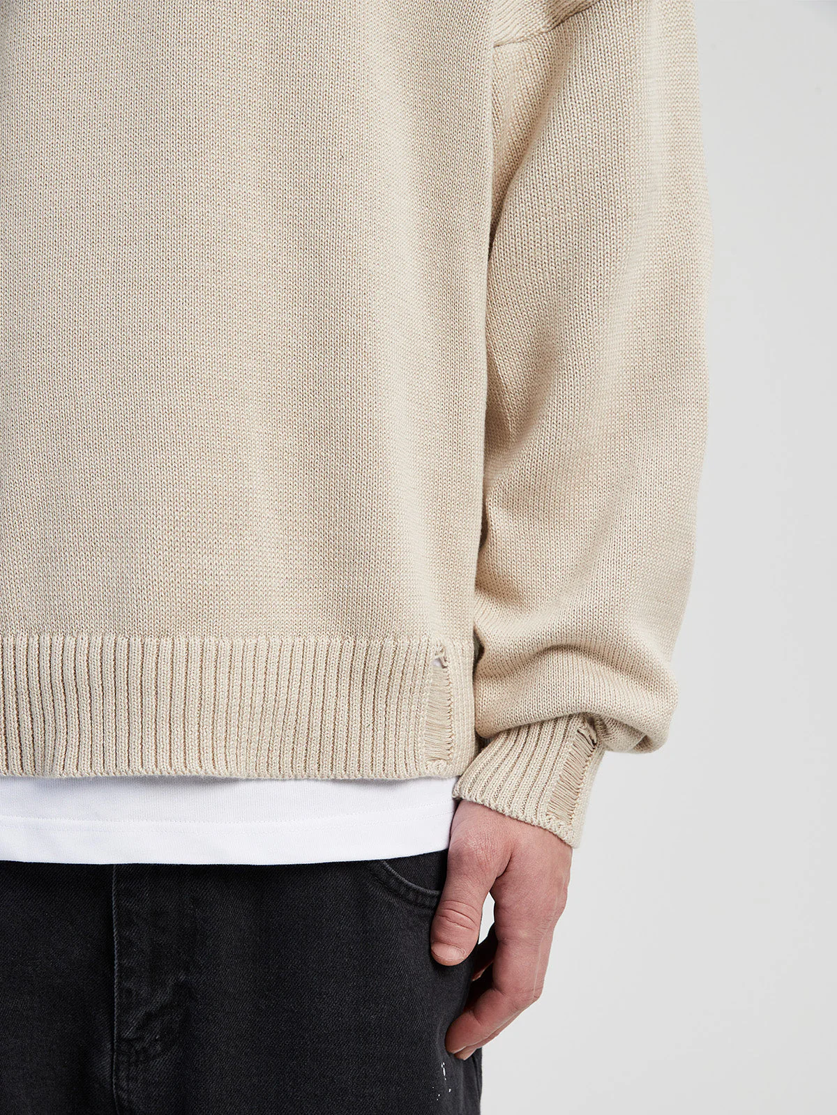 RETERNITY KNIT SWEATER - TAUPE - Image 8
