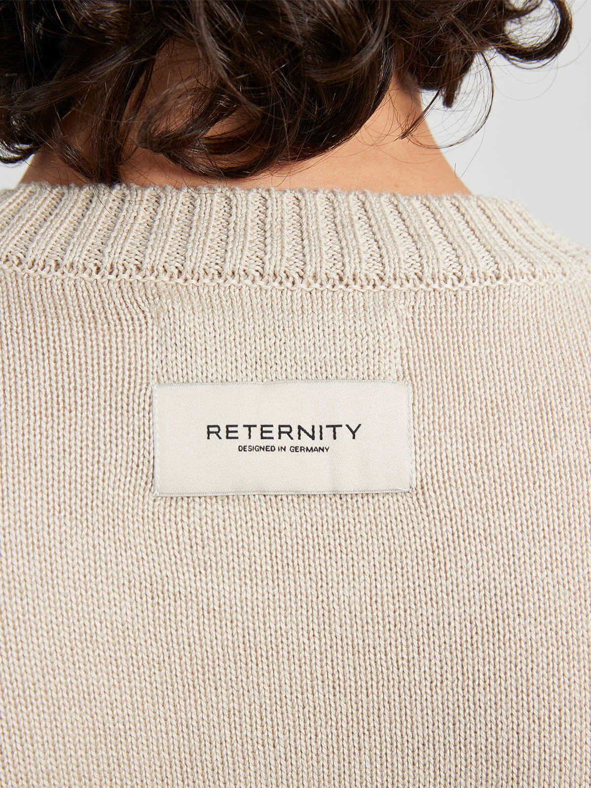 RETERNITY KNIT SWEATER - TAUPE - Image 9
