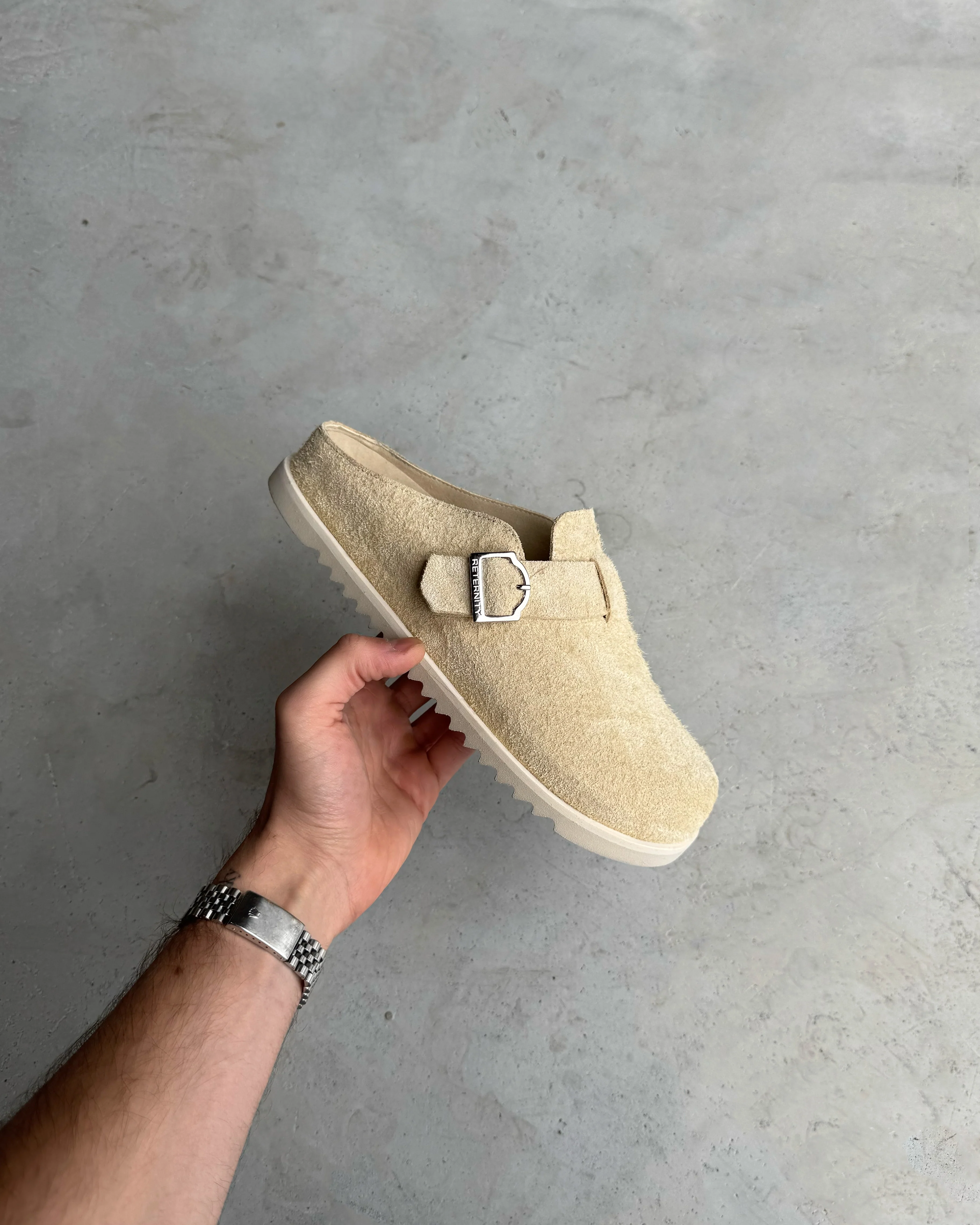 RETERNITY MULE - CREAM SUEDE - Image 3