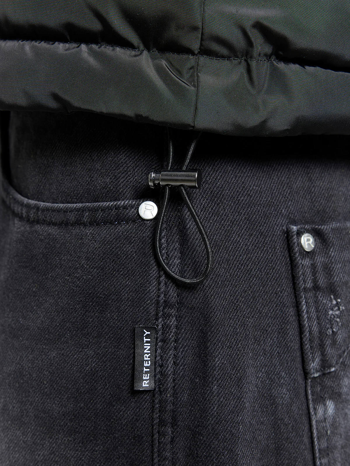 RETERNITY PUFFER JACKET - BLACK - Image 10