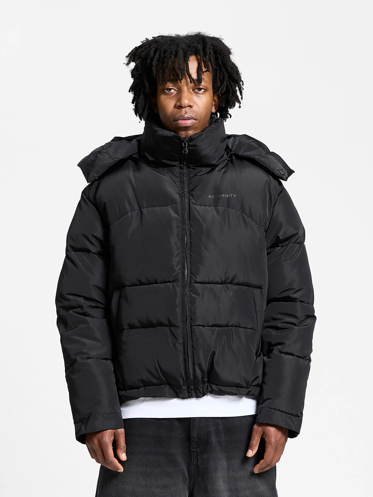 RETERNITY PUFFER JACKET - BLACK - Image 3