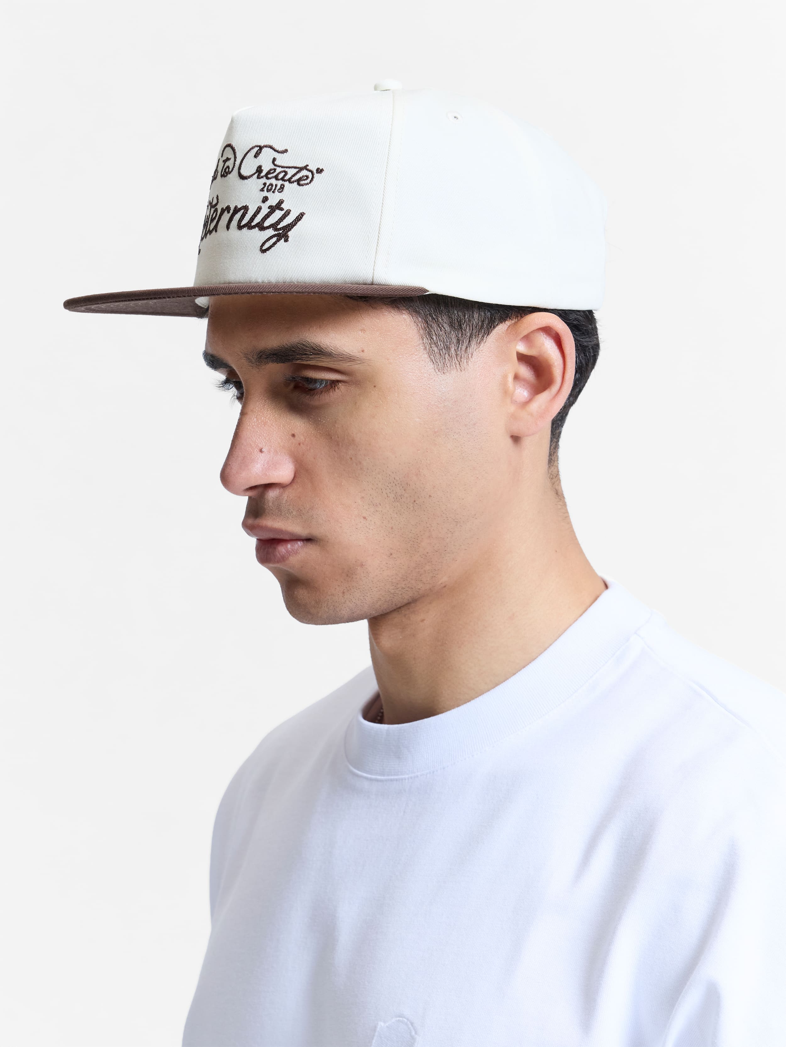 RETERNITY UNSTRUCTURED SNAPBACK - BROWN/CREAM - Image 4