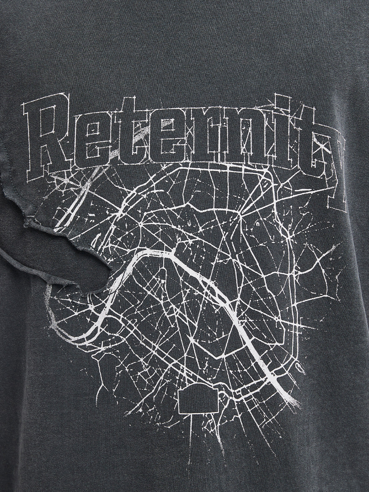 SHATTERED T-SHIRT - BLACK - Image 7