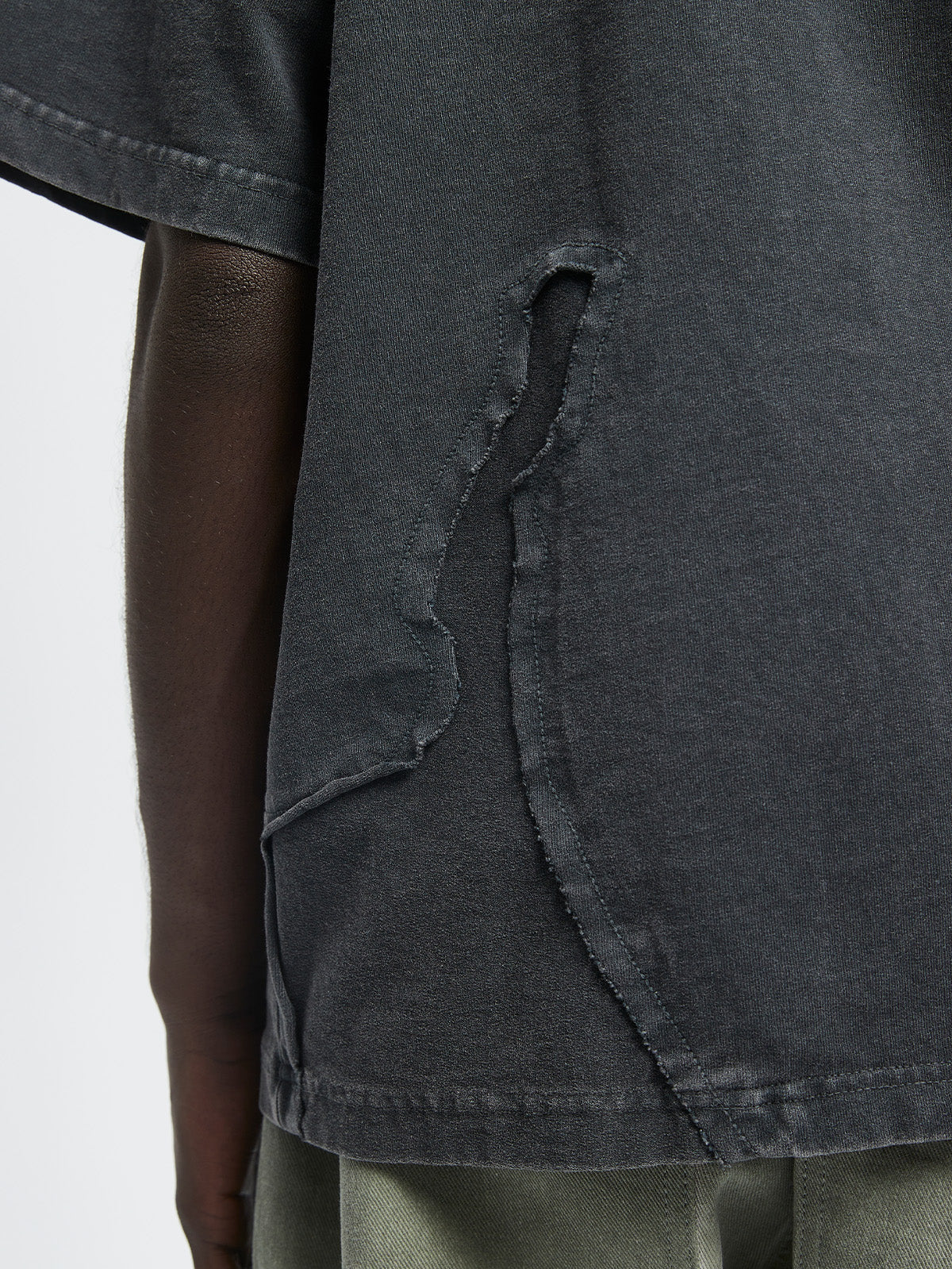SHATTERED T-SHIRT - BLACK - Image 8