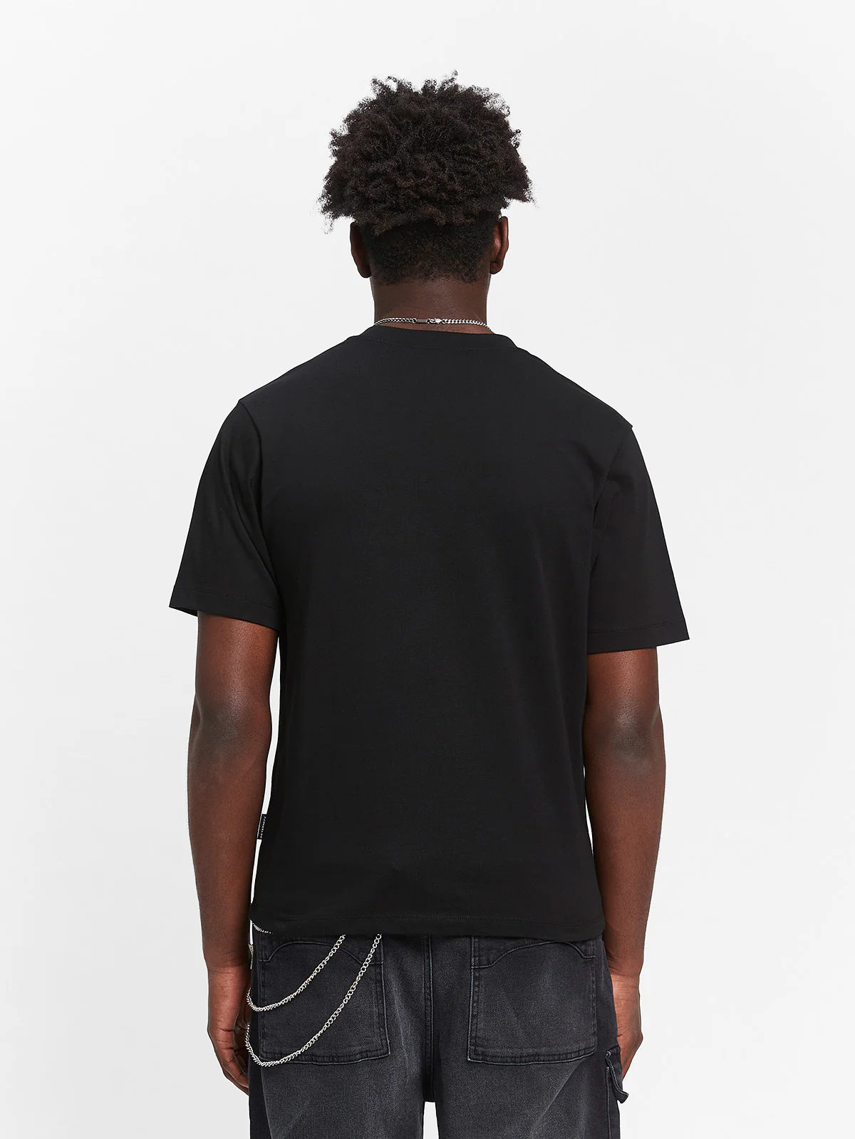 SIGNE FITTED T-SHIRT - BLACK - Image 5