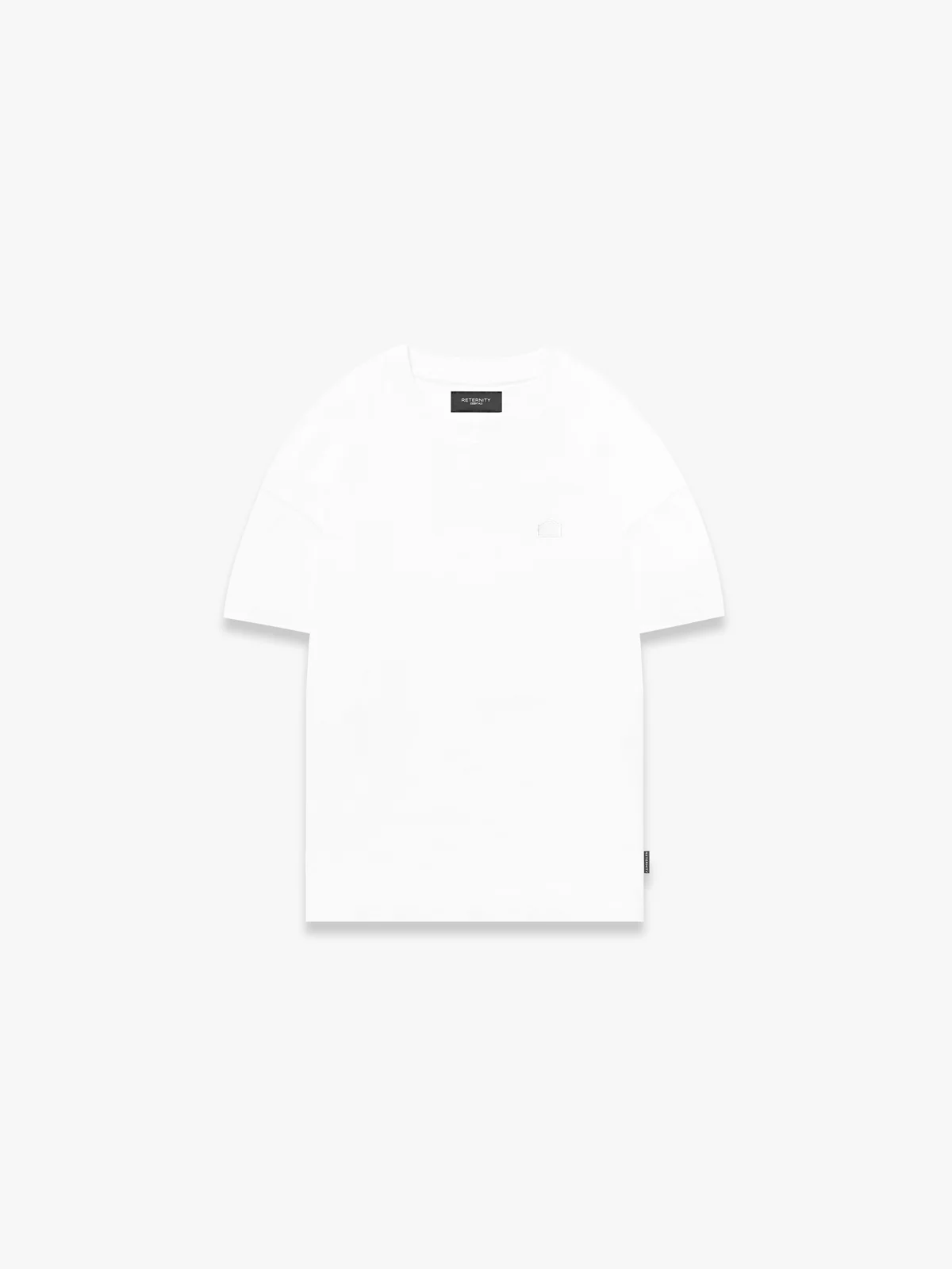 SIGNE FITTED T-SHIRT - WHITE