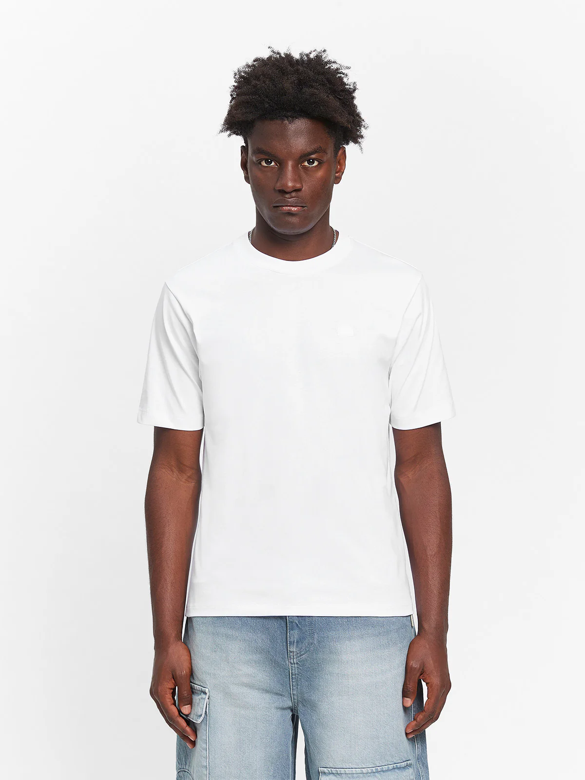 SIGNE FITTED T-SHIRT - WHITE - Image 2