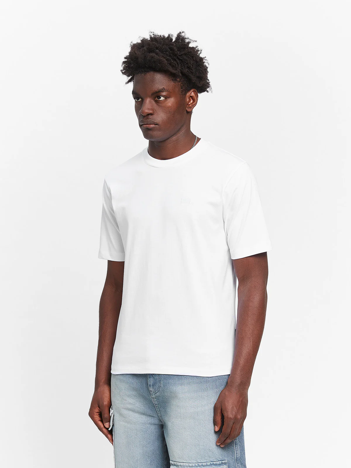 SIGNE FITTED T-SHIRT - WHITE - Image 3