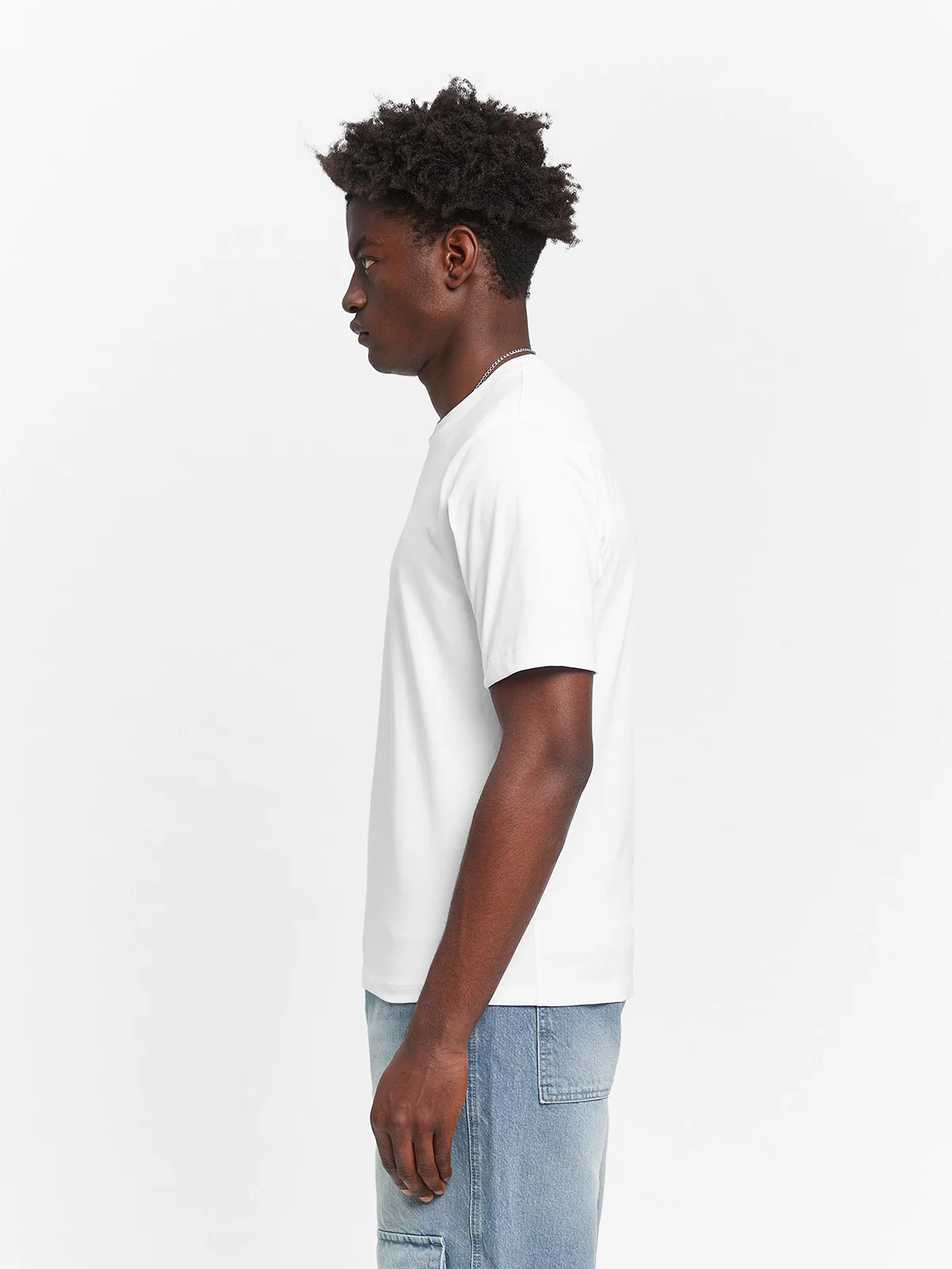 SIGNE FITTED T-SHIRT - WHITE - Image 4