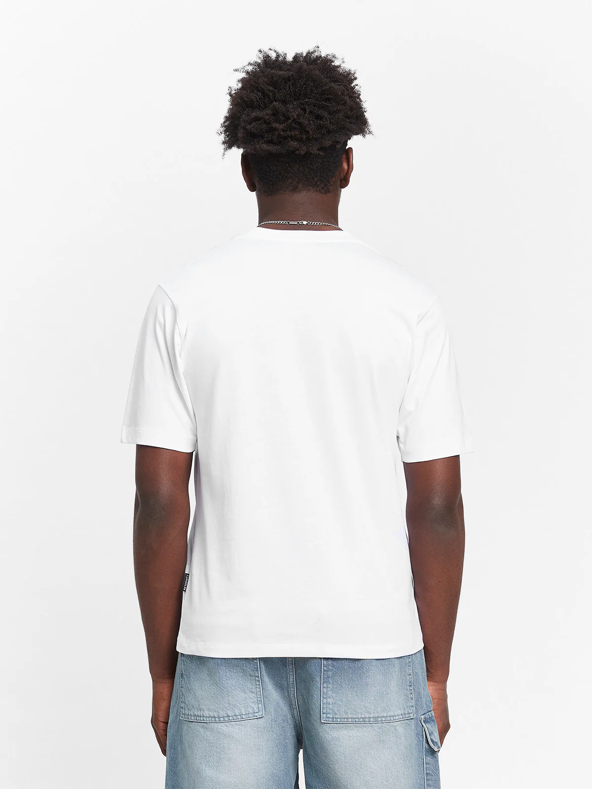 SIGNE FITTED T-SHIRT - WHITE - Image 5