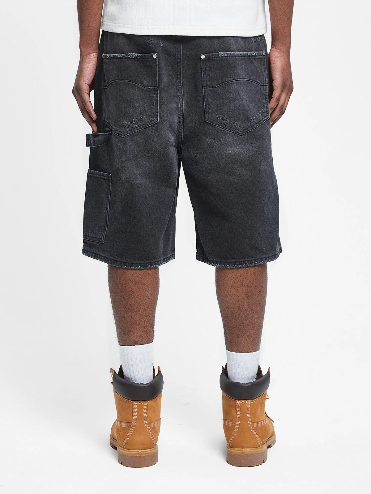SIGNE JORTS - WASHED BLACK - Image 7