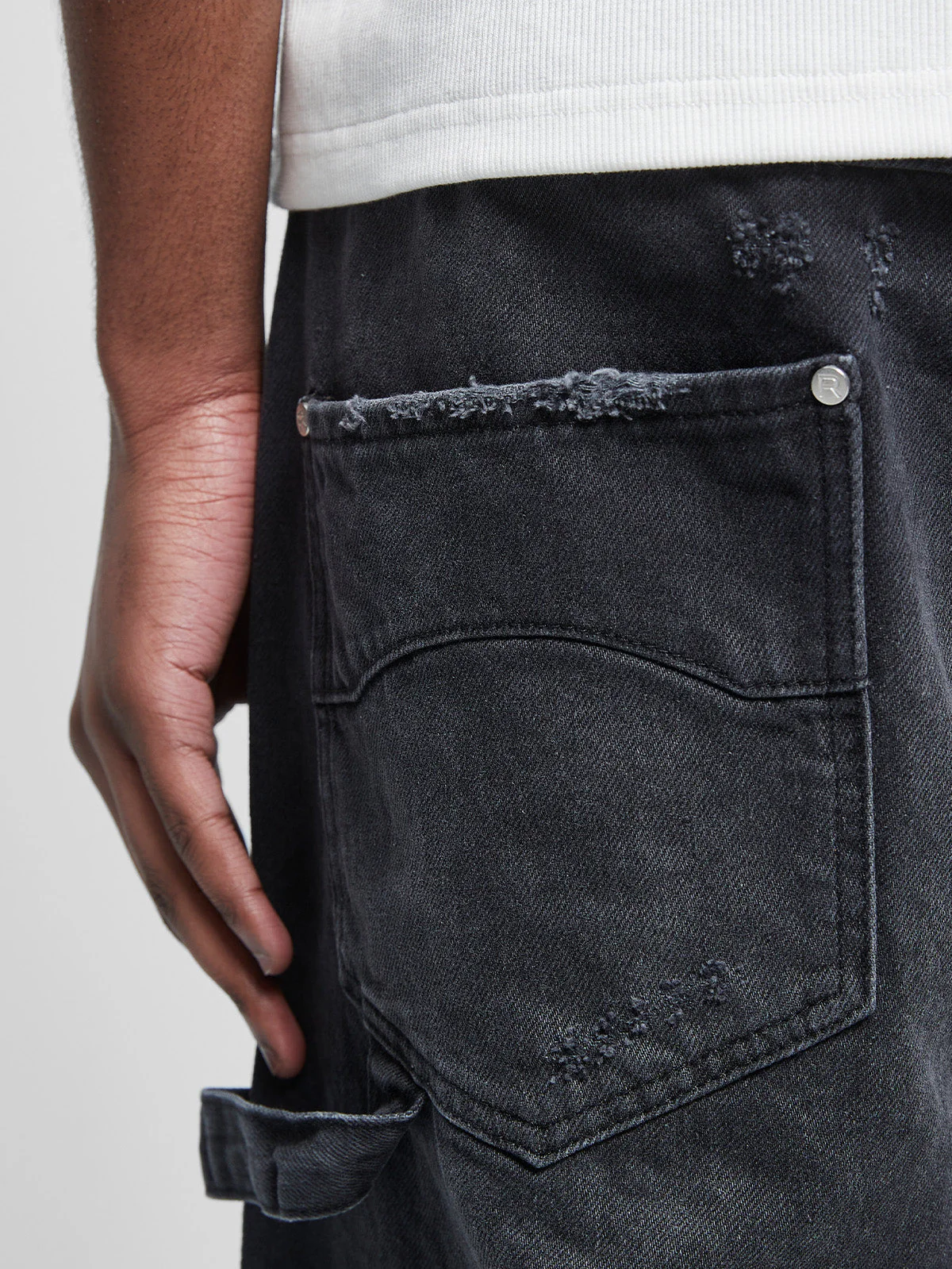 SIGNE JORTS - WASHED BLACK - Image 9