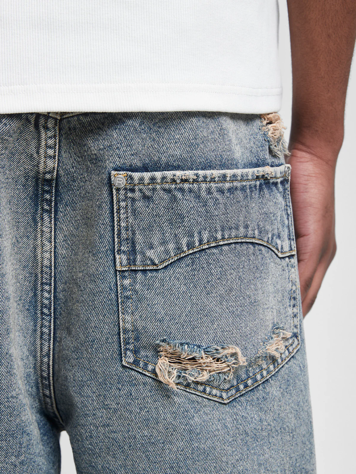 SIGNE JORTS - WASHED BLUE - Image 10