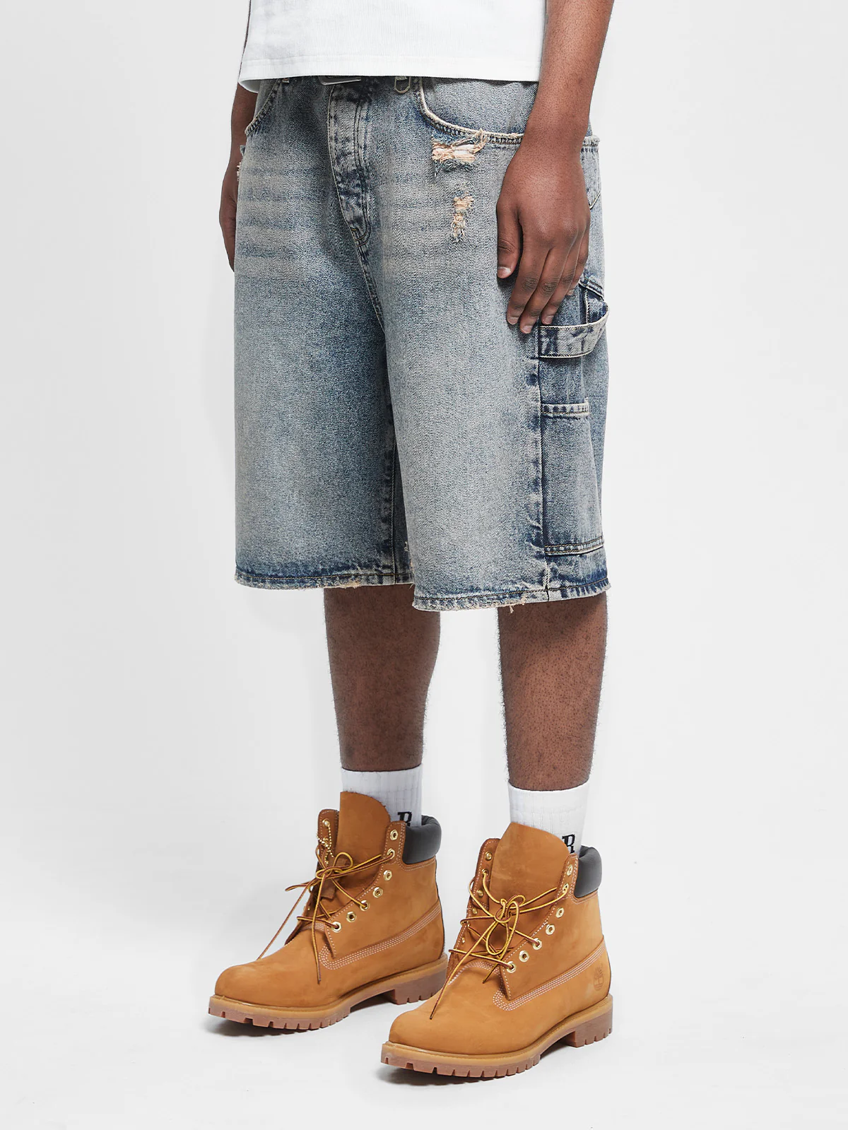 SIGNE JORTS - WASHED BLUE - Image 4