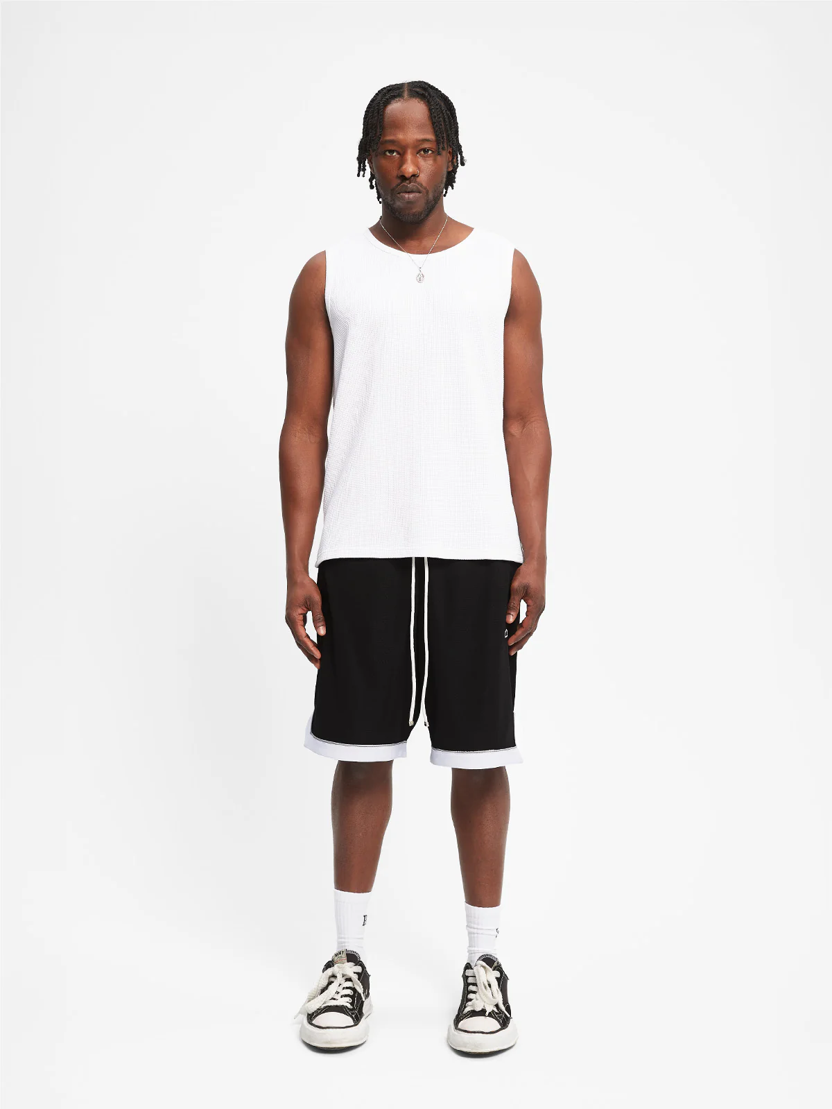 SIGNE MESH SHORTS - BLACK - Image 6