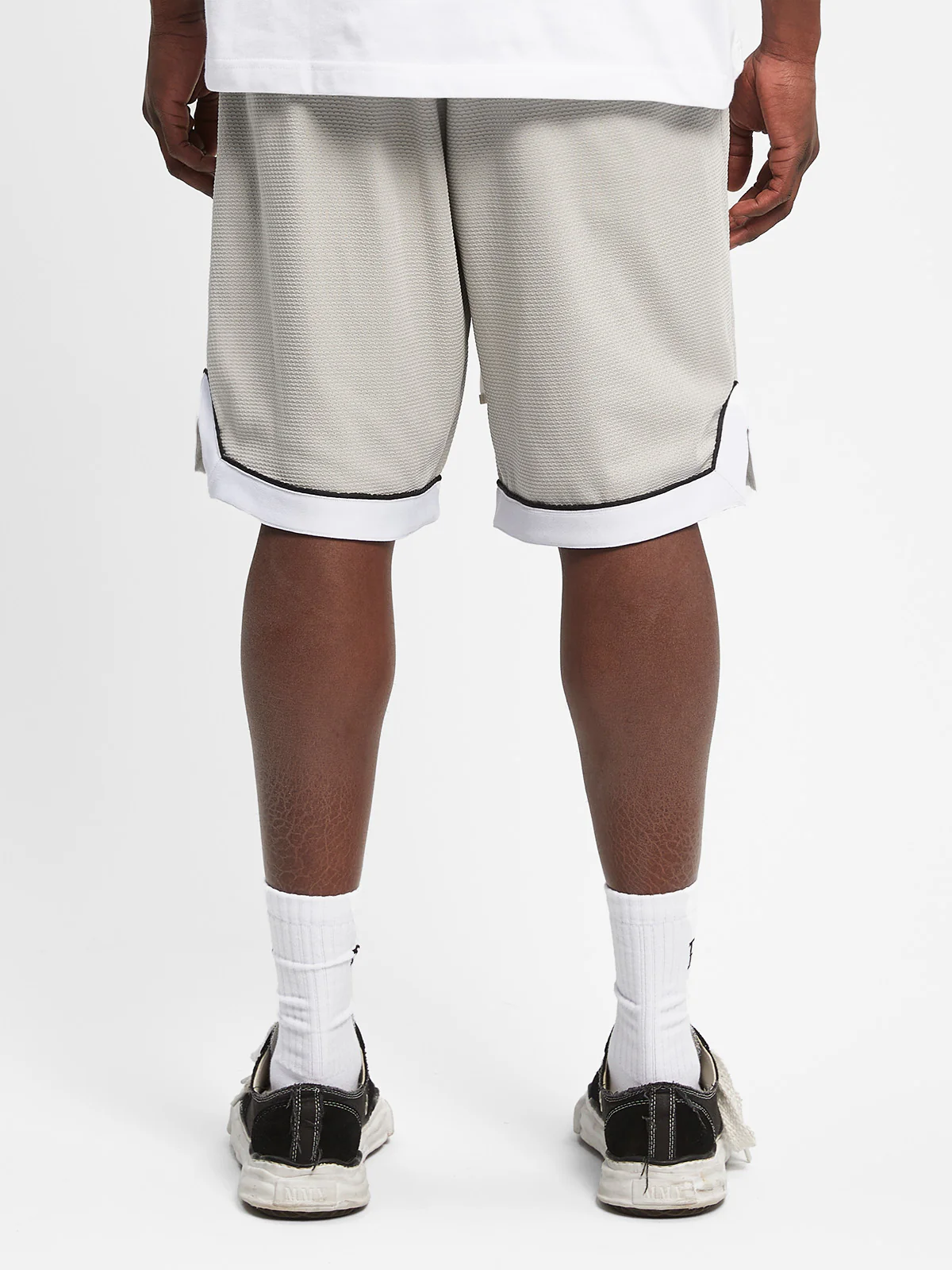 SIGNE MESH SHORTS - FADED GREY - Image 5