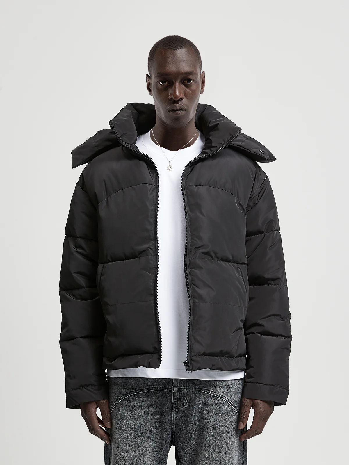 SIGNE PUFFER JACKET - BLACK - Image 3