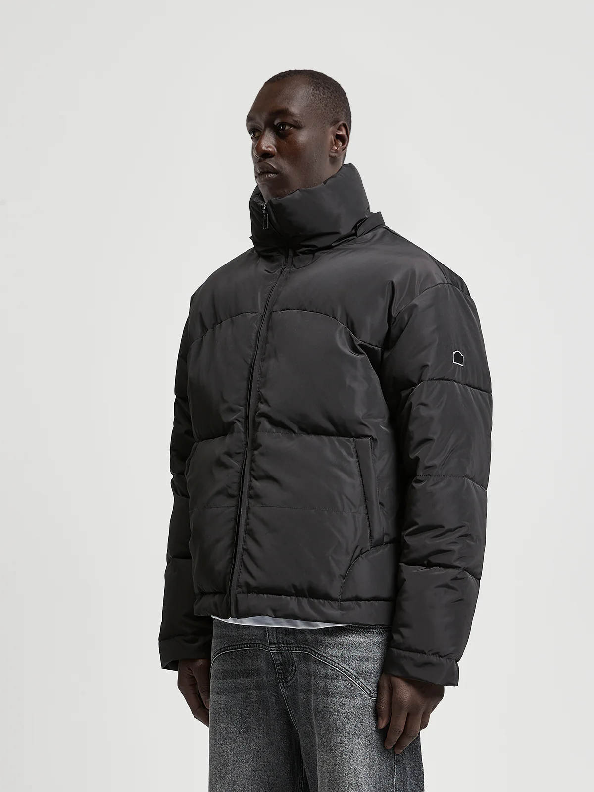 SIGNE PUFFER JACKET - BLACK - Image 4