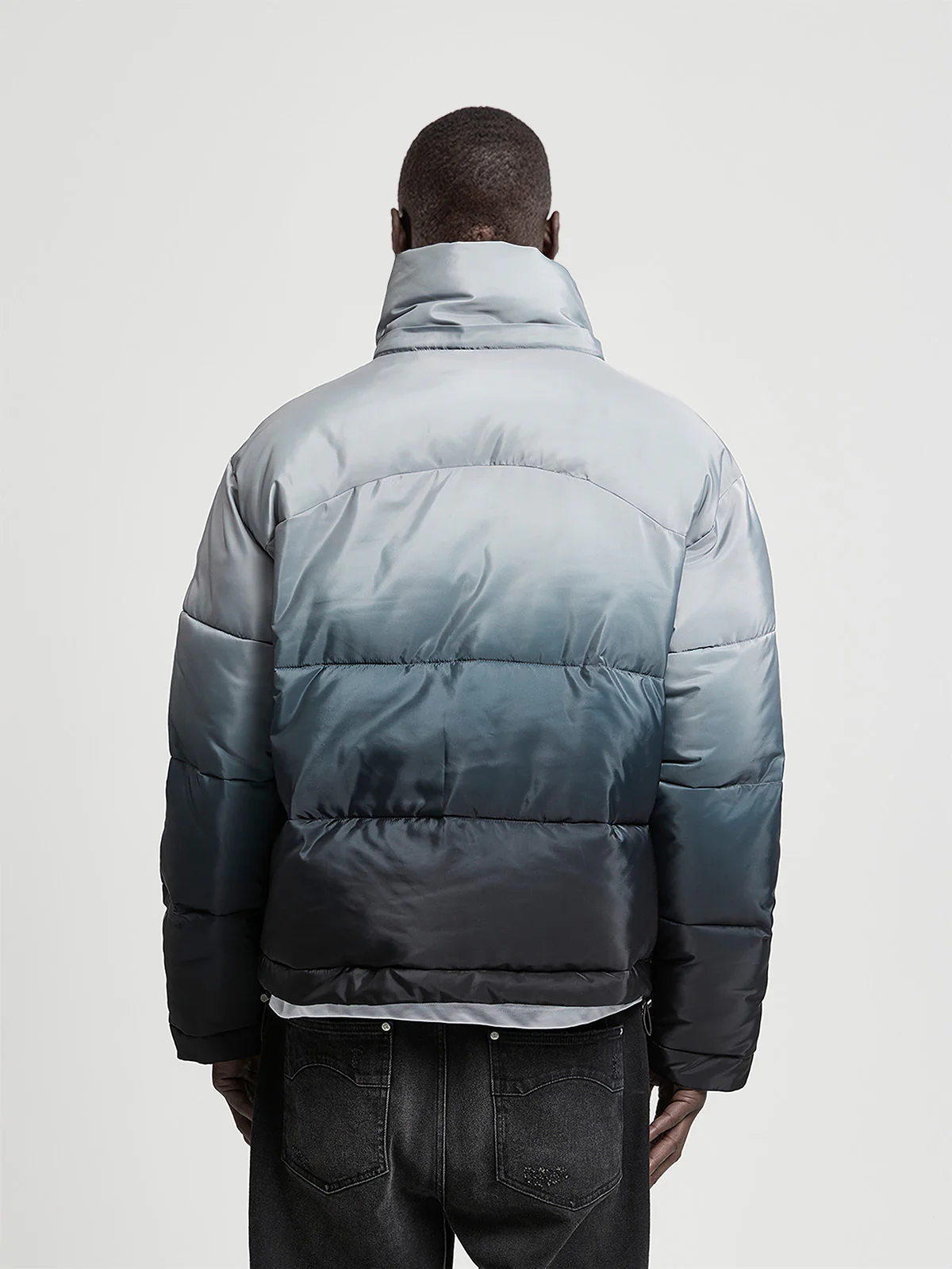 SIGNE PUFFER JACKET - FADED GREY - Image 6