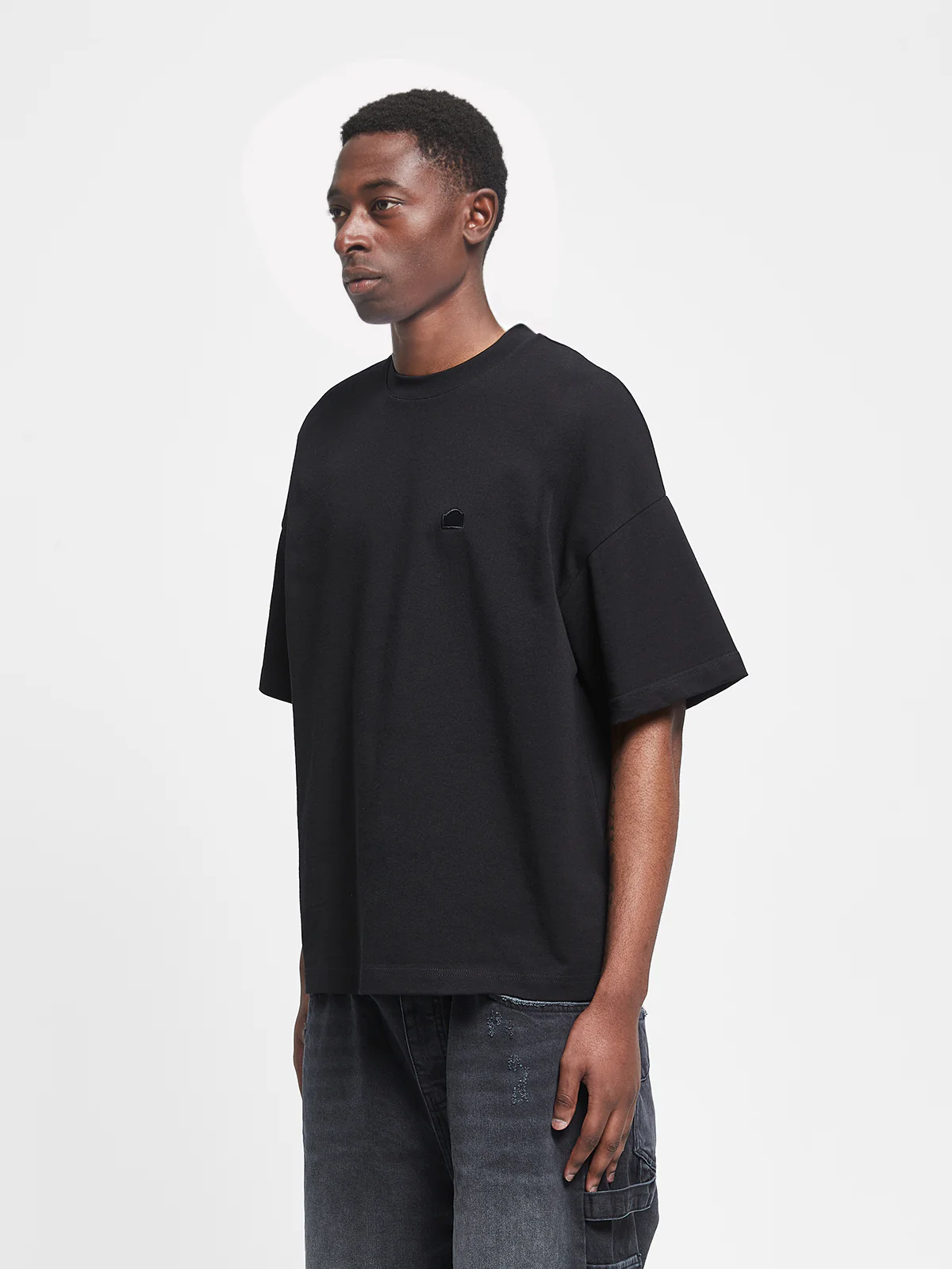 SIGNE T-SHIRT - BLACK - Image 3