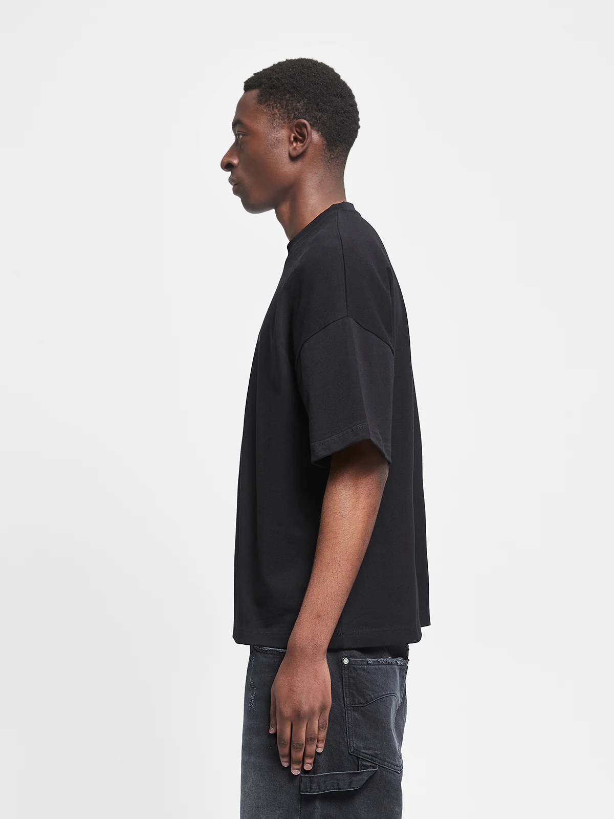SIGNE T-SHIRT - BLACK - Image 4