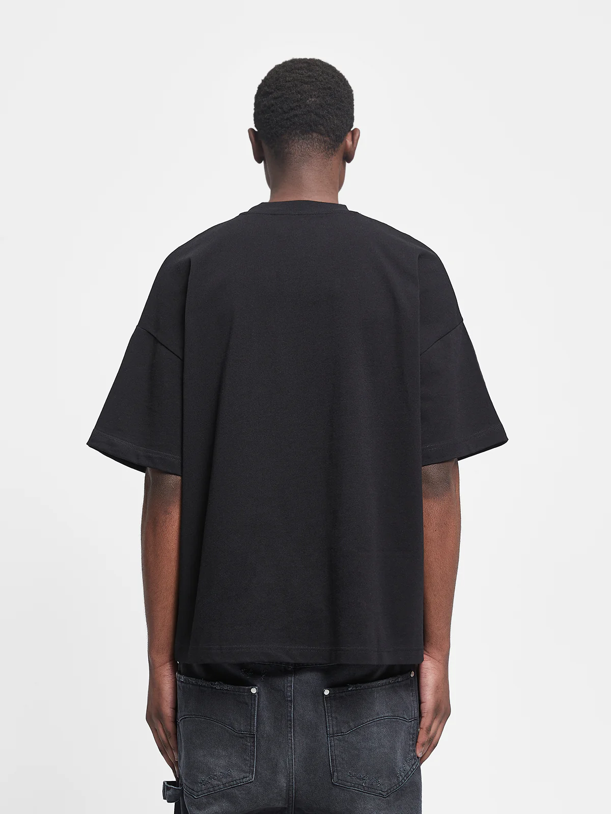 SIGNE T-SHIRT - BLACK - Image 5