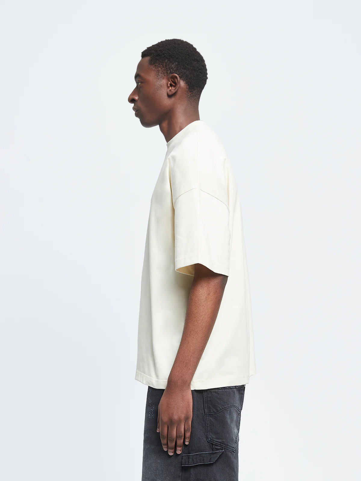 SIGNE T-SHIRT - IVORY - Image 4