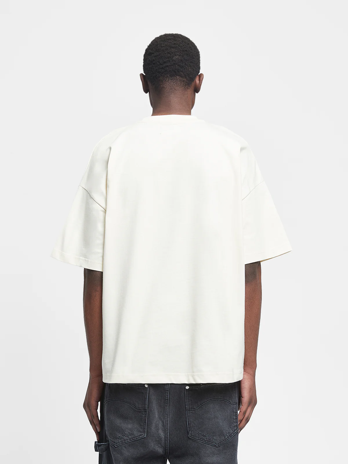SIGNE T-SHIRT - IVORY - Image 5