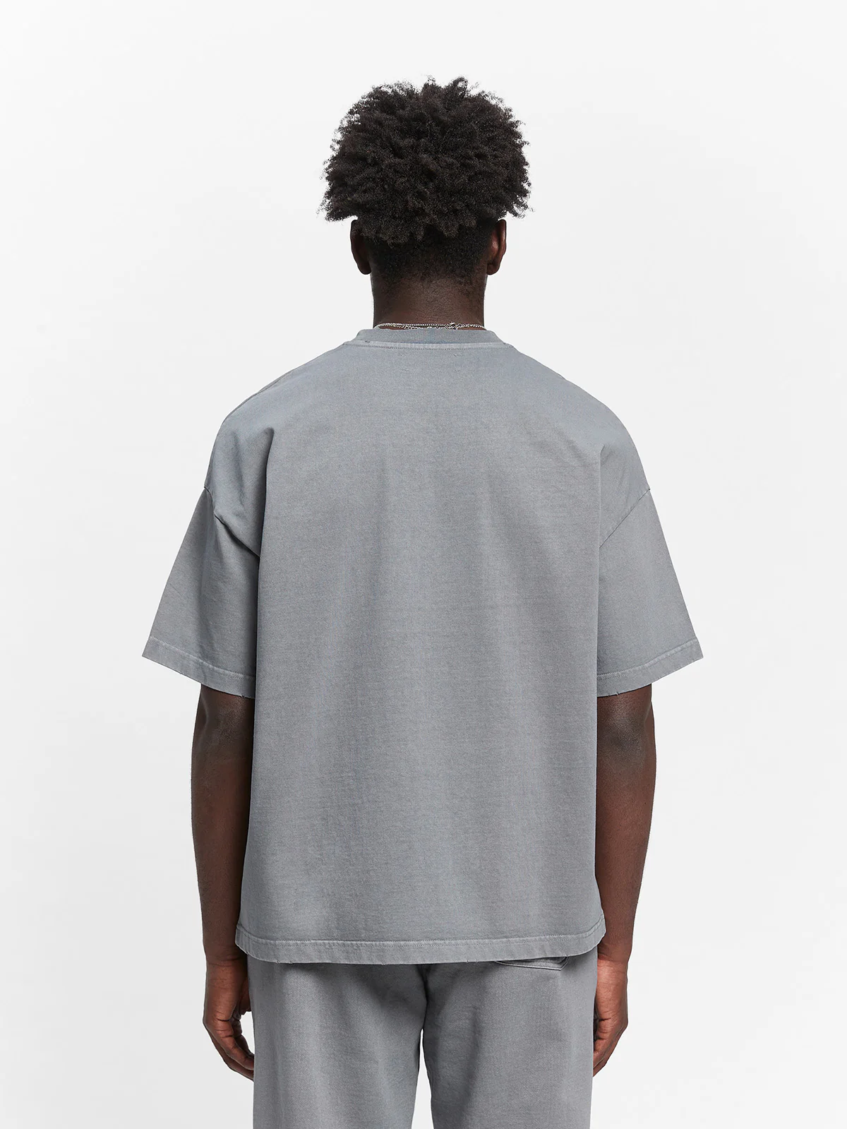 SIGNE T-SHIRT - WASHED GREY - Image 5