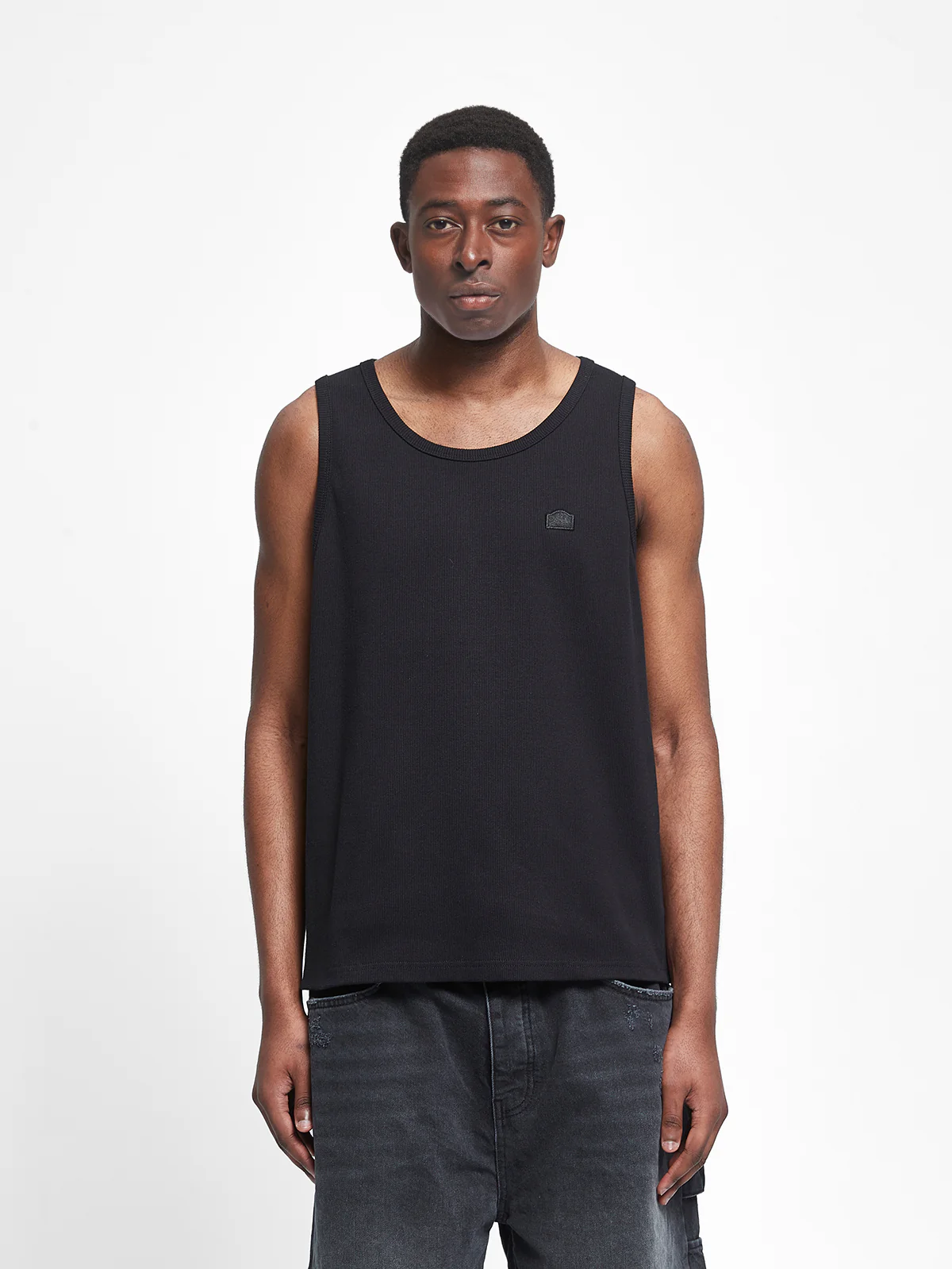SIGNE TANK TOP - BLACK - Image 2
