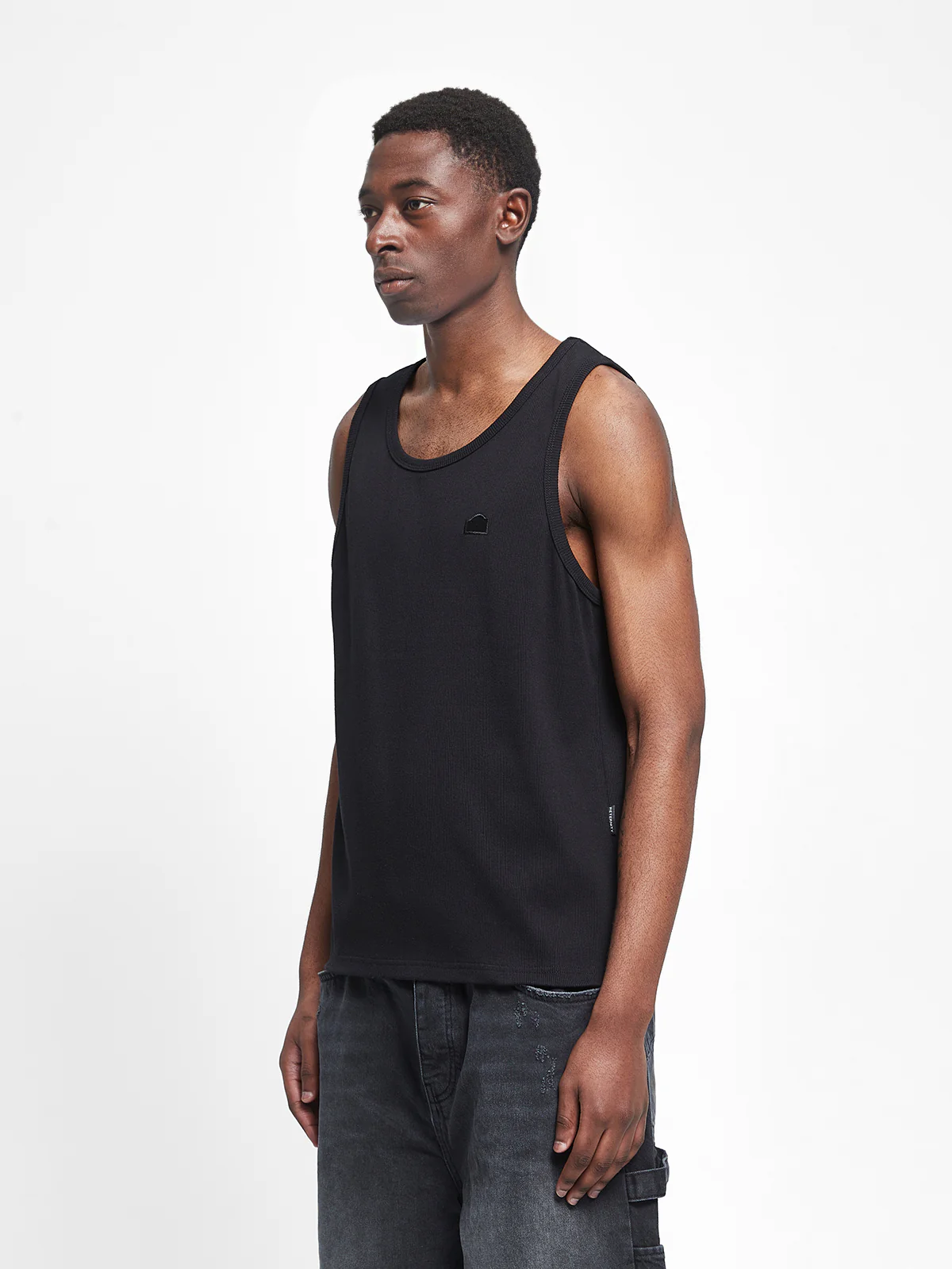 SIGNE TANK TOP - BLACK - Image 3