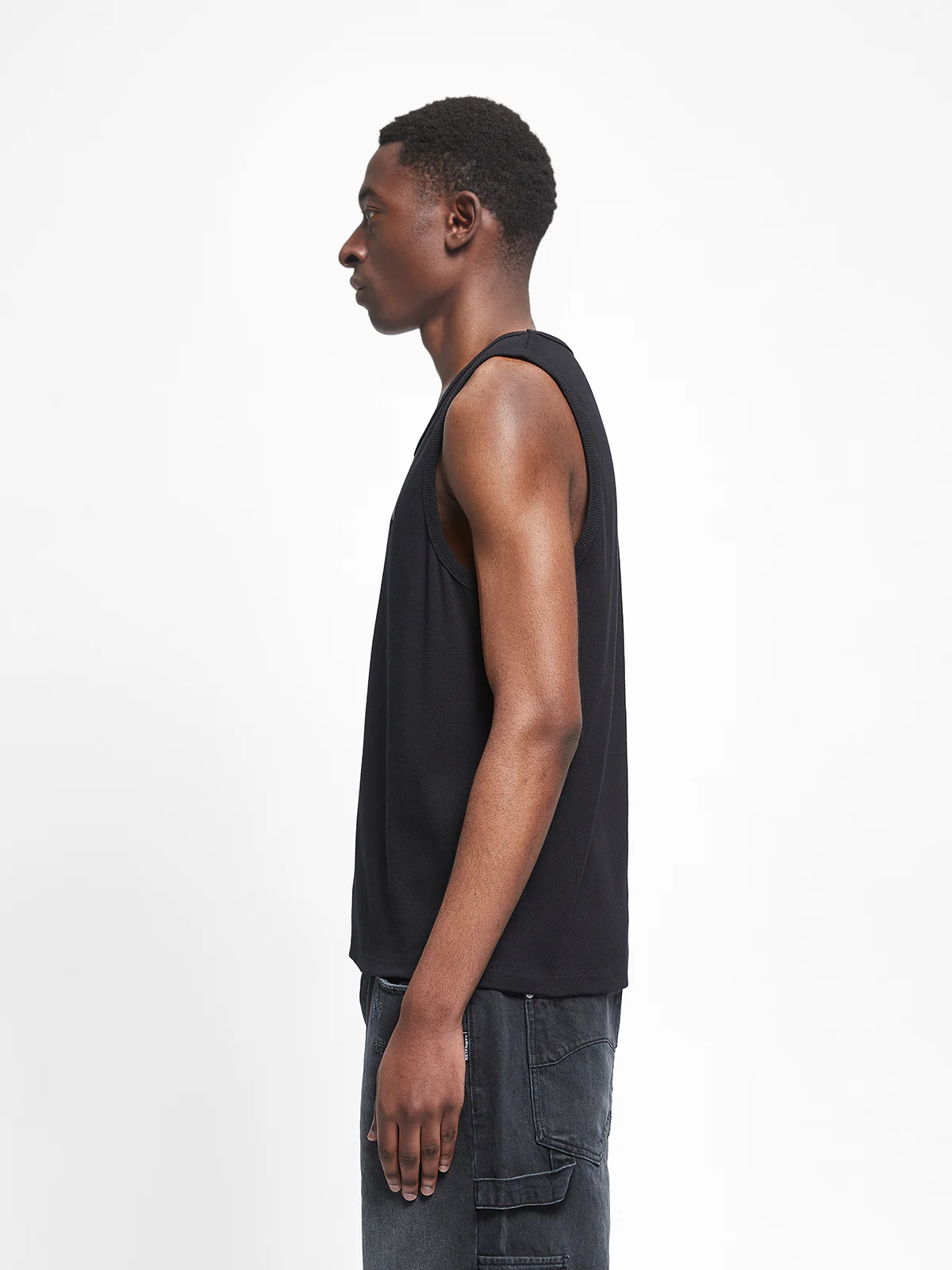 SIGNE TANK TOP - BLACK - Image 4