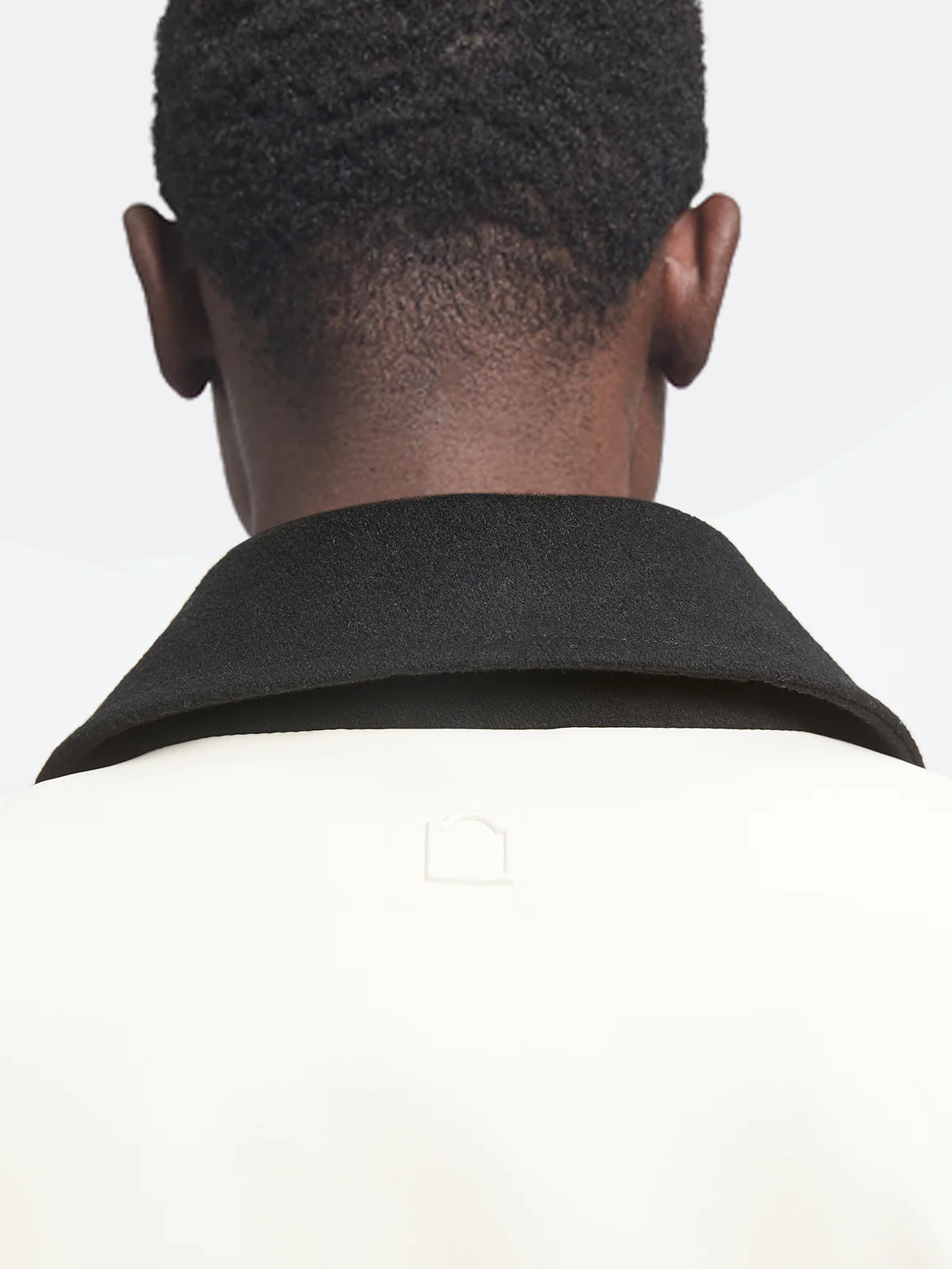 SIGNE VARSITY JACKET - CREAM/BLACK - Image 7