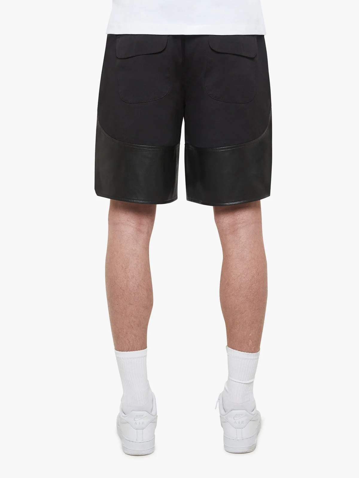 SPLIT SHORTS - BLACK/BLACK - Image 5