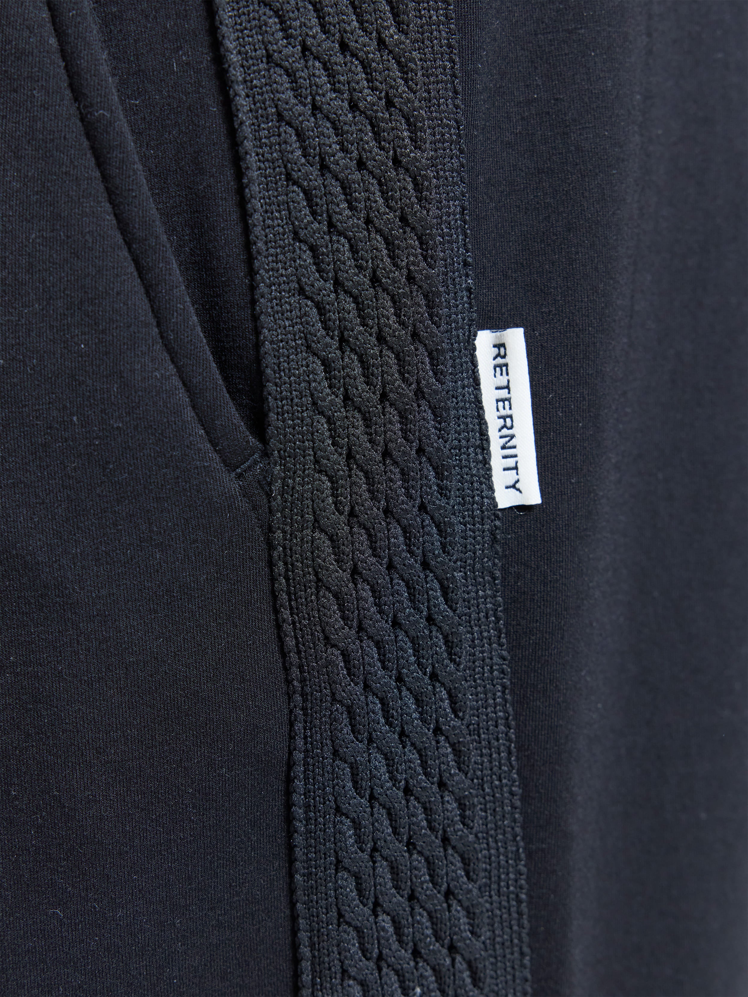STUDIO TRACK PANTS - BLACK - Image 7