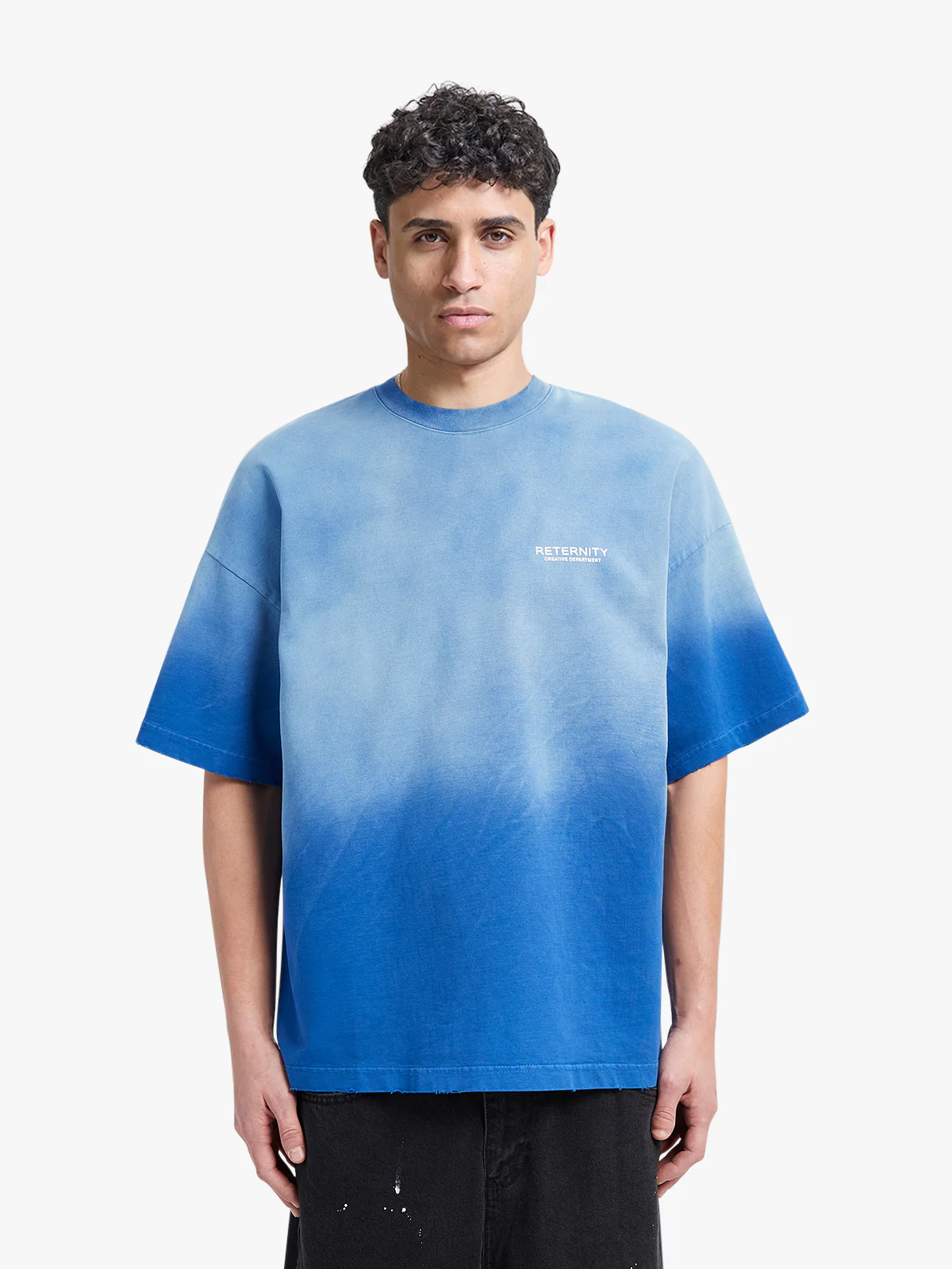 T-SHIRT CREATIVE DEPT - FADED BLUE - Image 3