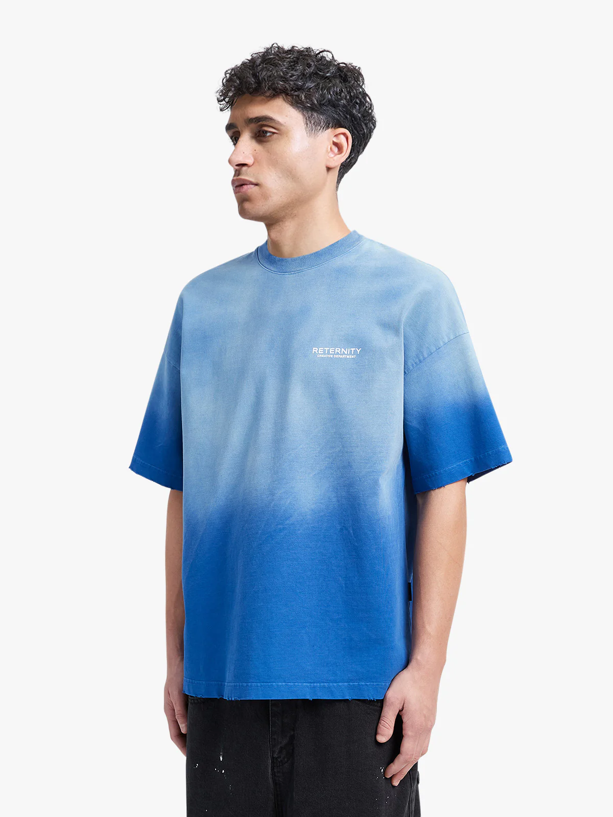 T-SHIRT CREATIVE DEPT - FADED BLUE - Image 4