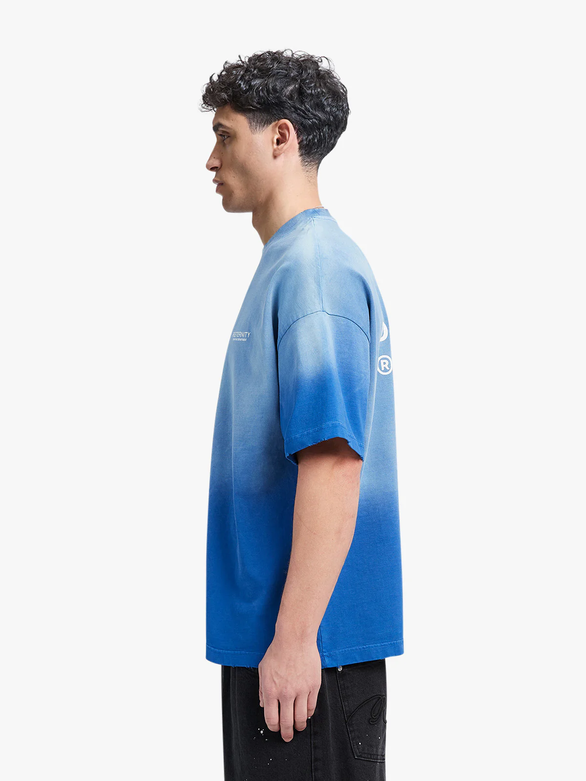 T-SHIRT CREATIVE DEPT - FADED BLUE - Image 5