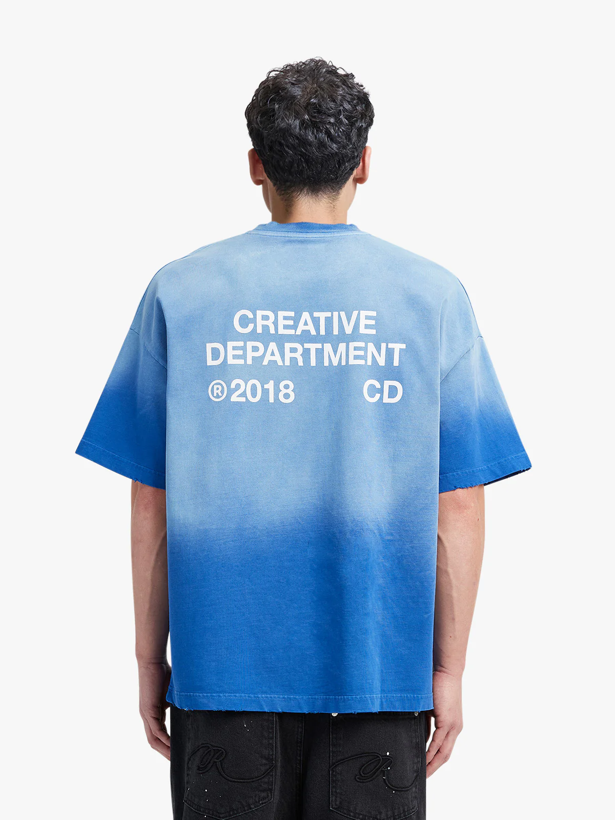 T-SHIRT CREATIVE DEPT - FADED BLUE - Image 6